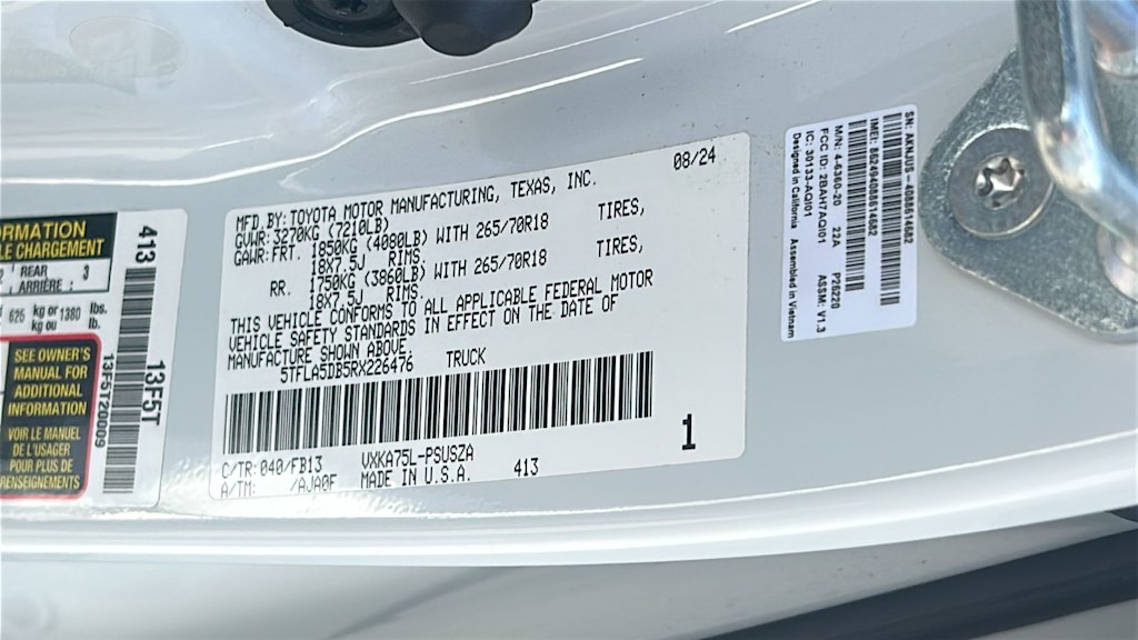 Thumbnail: 2024 Toyota Tundra - 18