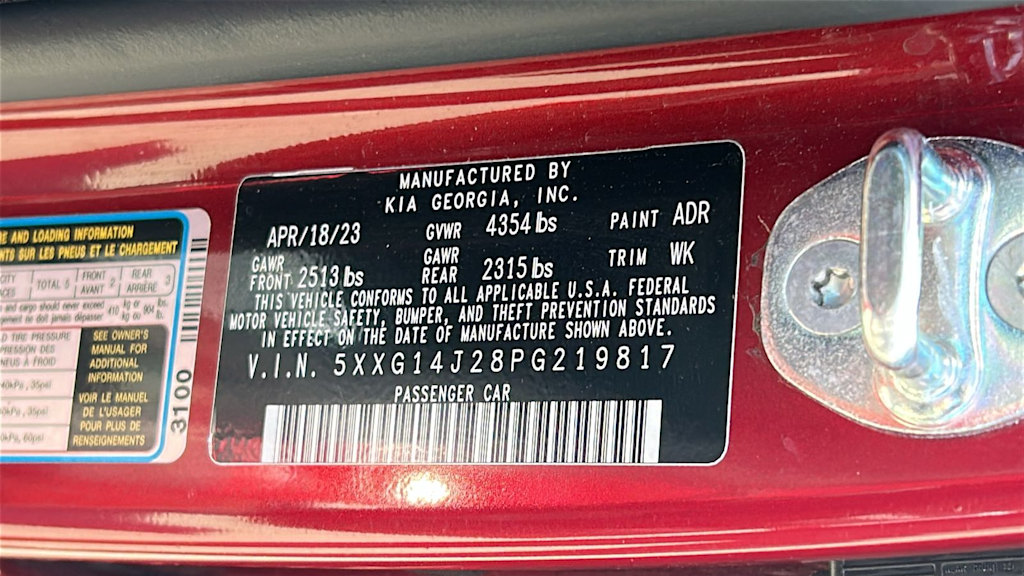 Thumbnail: 2023 Kia K5 - 19