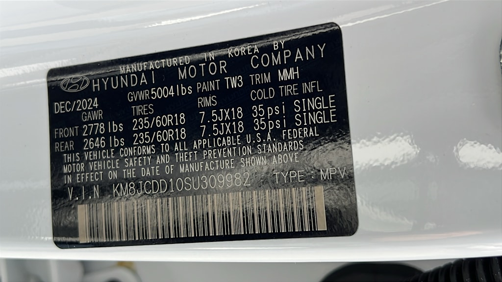 2025 Hyundai Tucson SEL Convenience 19