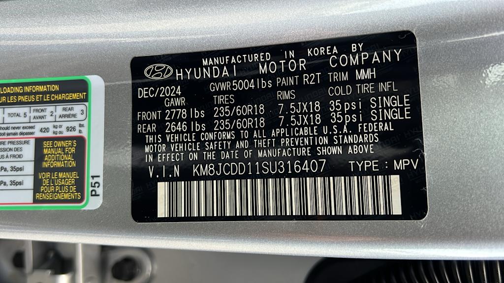 2025 Hyundai Tucson SEL Convenience 19