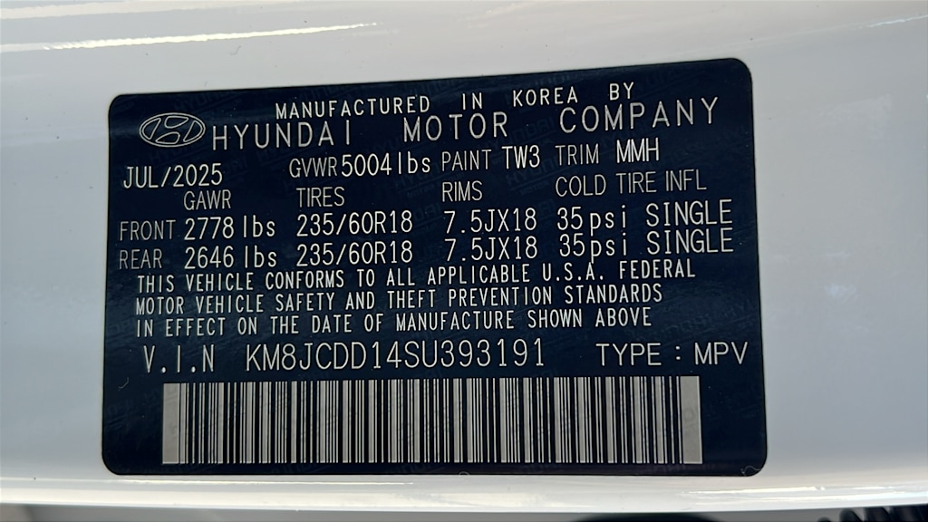 Thumbnail: 2025 Hyundai Tucson - 18