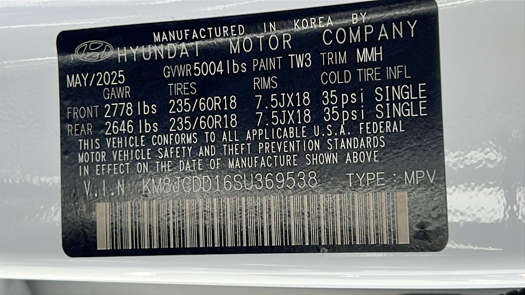 Thumbnail: 2025 Hyundai Tucson - 18