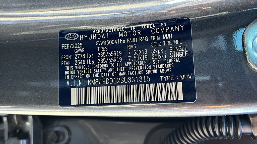2025 Hyundai Tucson Limited 16