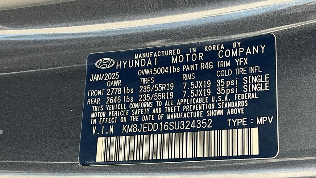 2025 Hyundai Tucson Limited 17