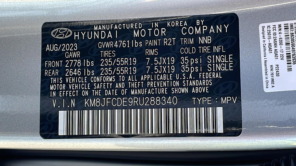 2024 Hyundai Tucson XRT 19