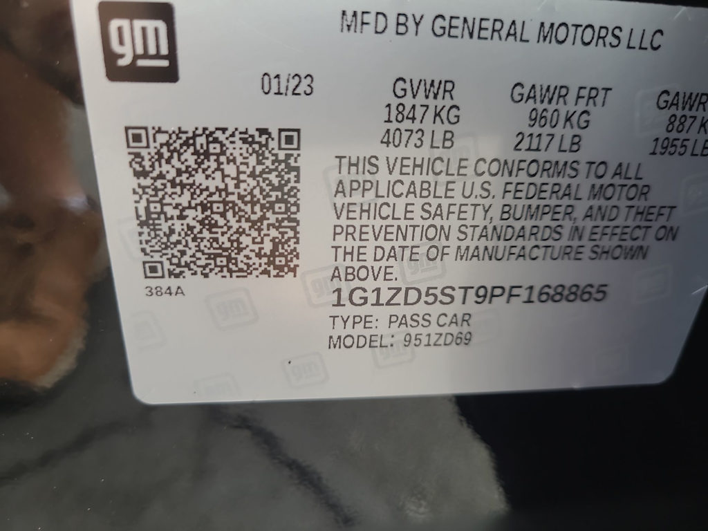 Thumbnail: 2023 Chevrolet Malibu - 19