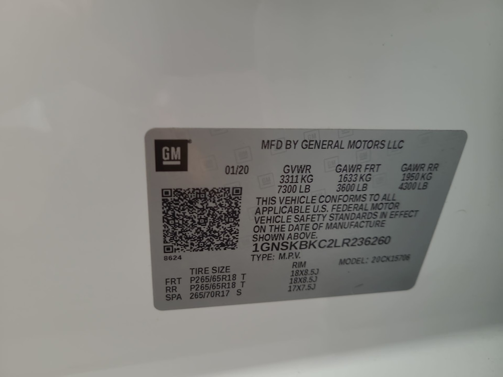 Thumbnail: 2020 Chevrolet Tahoe - 18