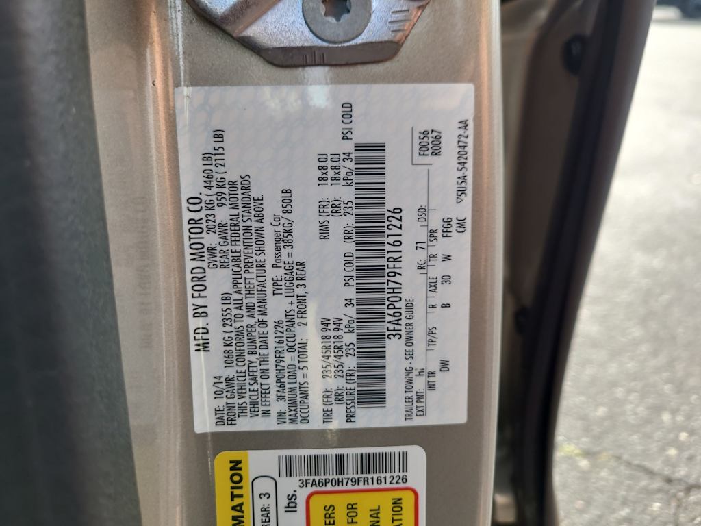 Thumbnail: 2015 Ford Fusion - 19