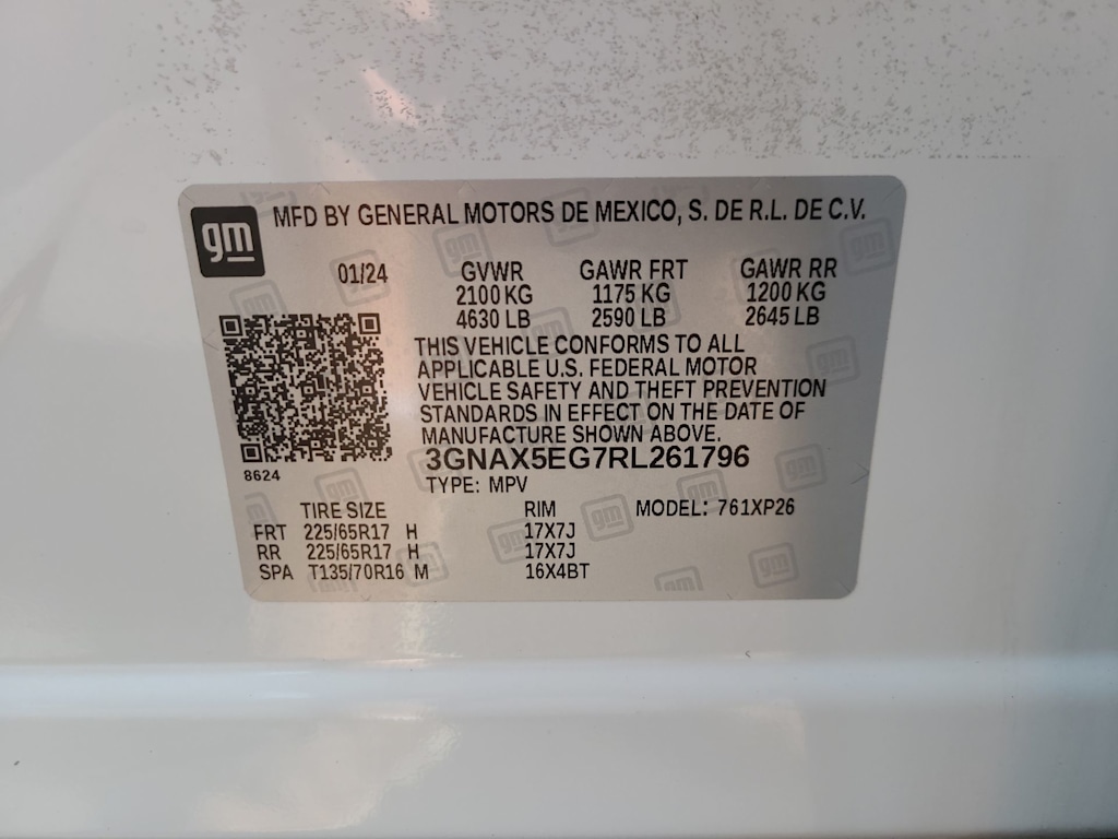 Thumbnail: 2024 Chevrolet Equinox - 18