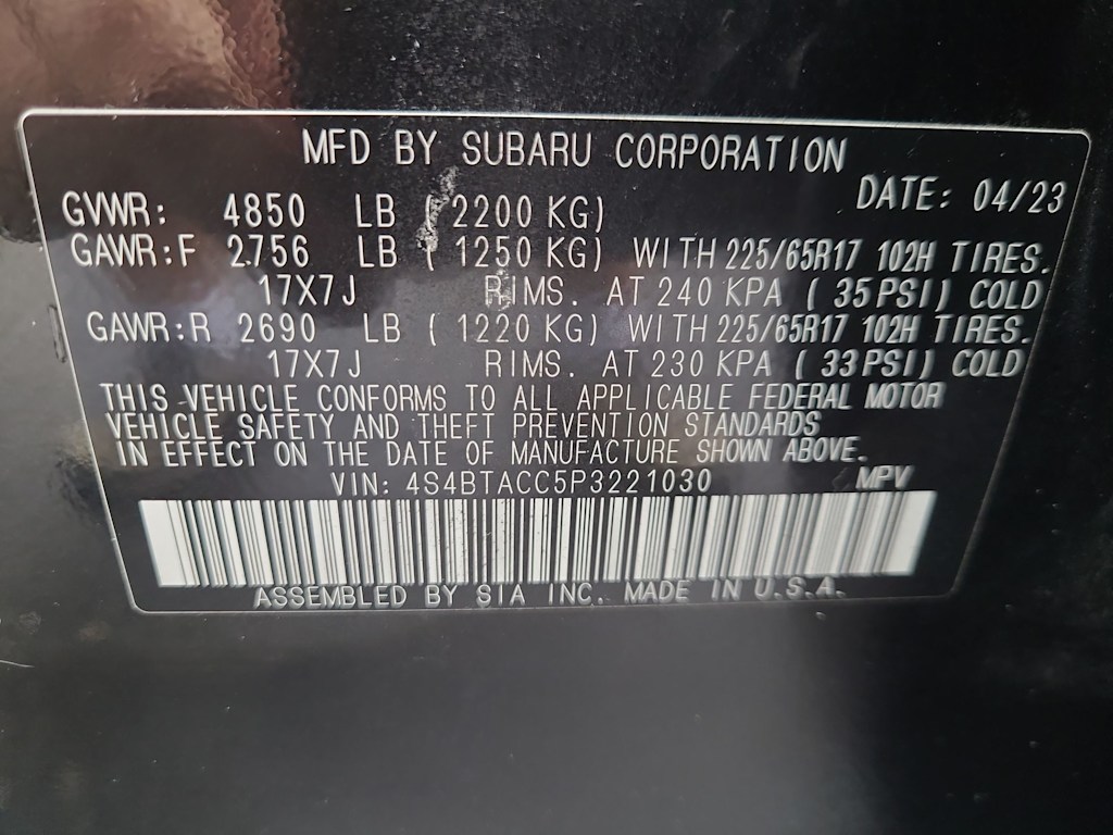 Thumbnail: 2023 Subaru Outback - 19