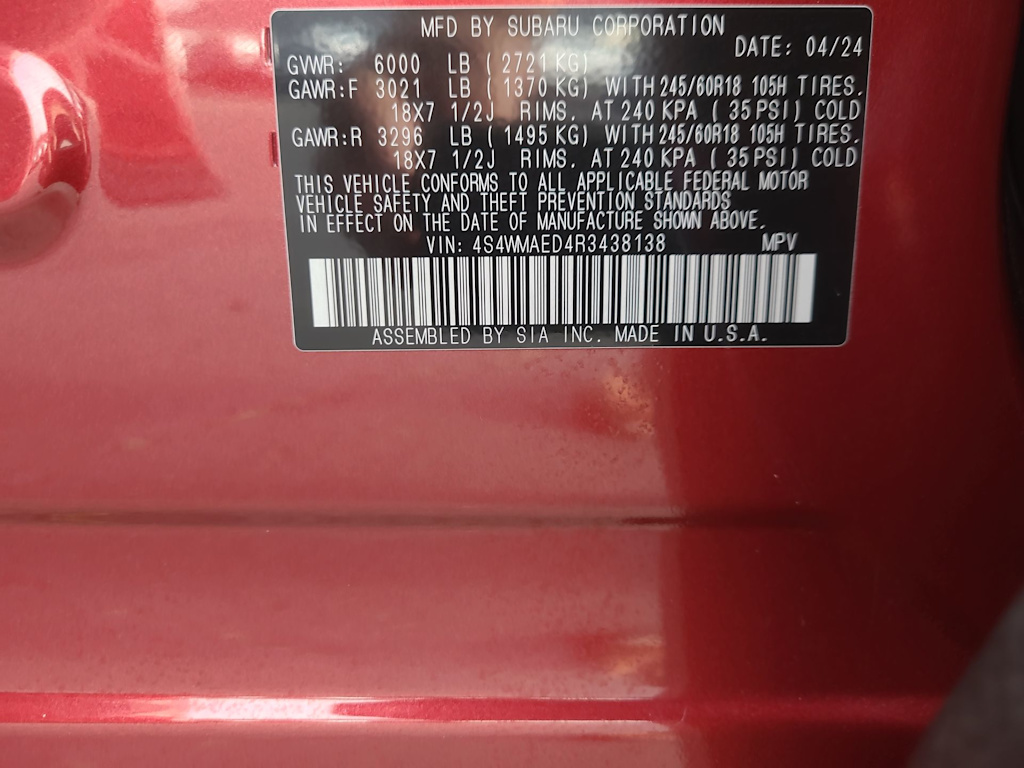 Thumbnail: 2024 Subaru Ascent - 19