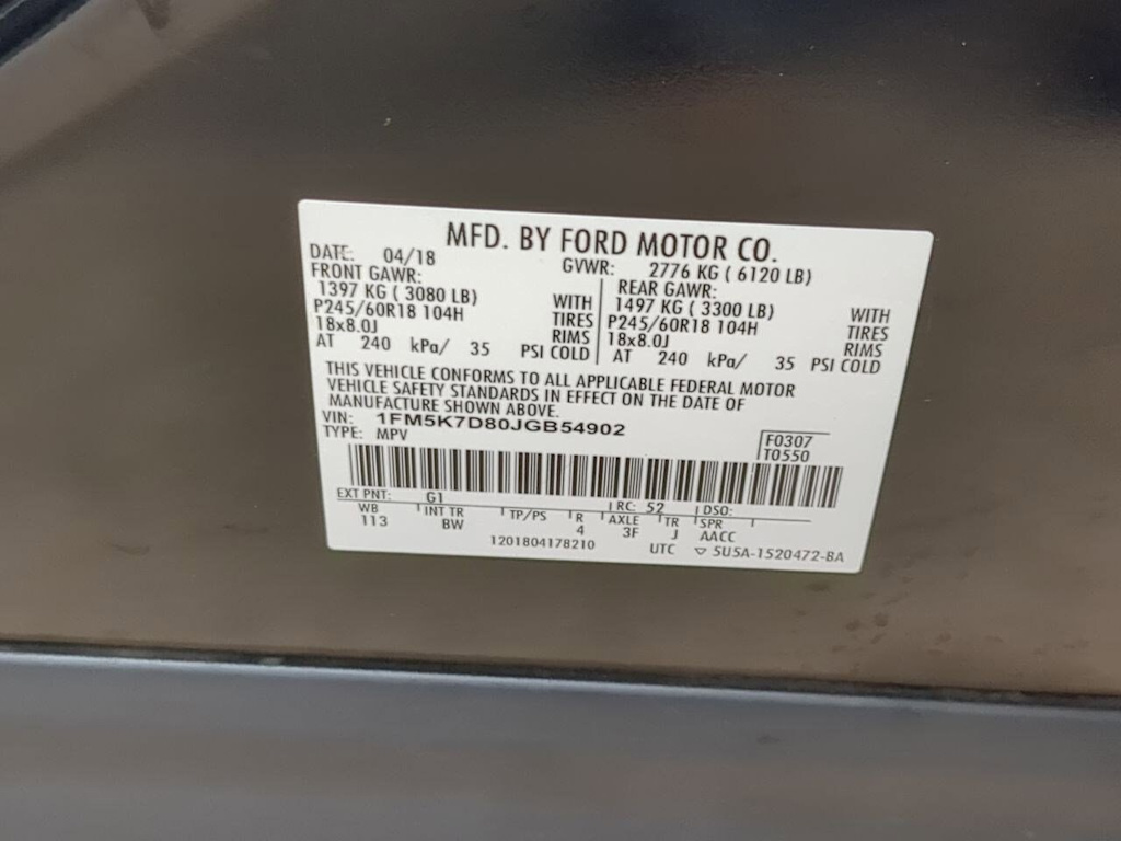 Thumbnail: 2018 Ford Explorer - 18