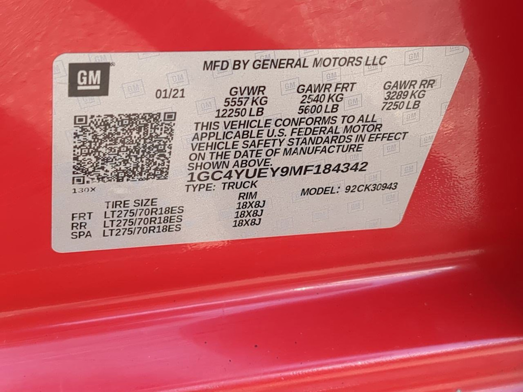 Thumbnail: 2021 Chevrolet Silverado 3500 - 43