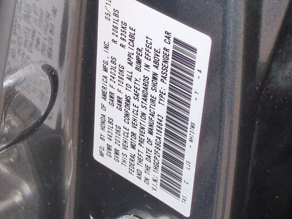 2012 Honda Accord EX-L 19