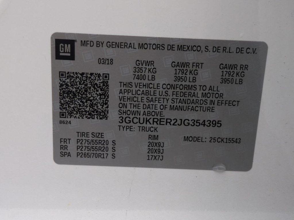 Thumbnail: 2018 Chevrolet Silverado 1500 - 20