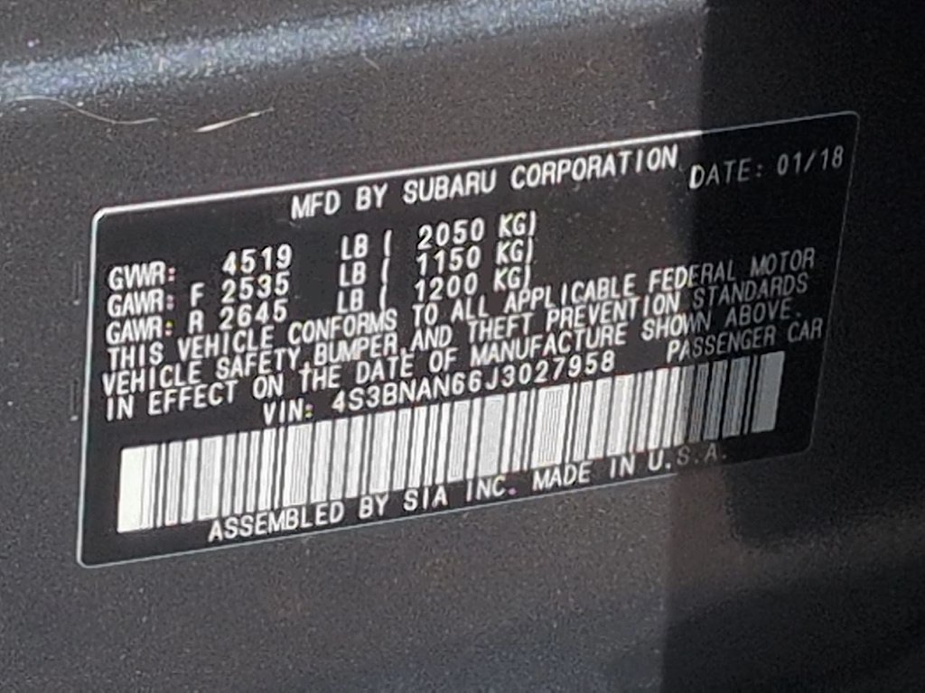Thumbnail: 2018 Subaru Legacy - 19