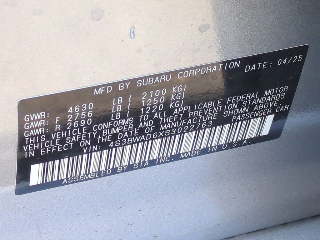 Thumbnail: 2025 Subaru Legacy - 20