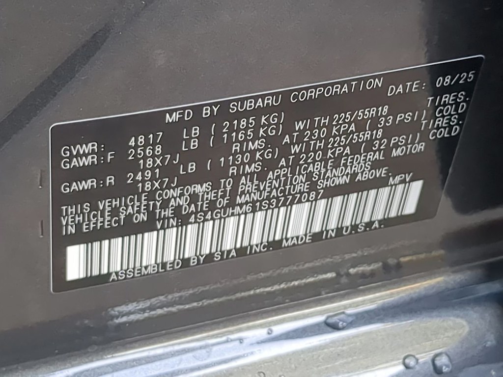 Thumbnail: 2025 Subaru Crosstrek - 19