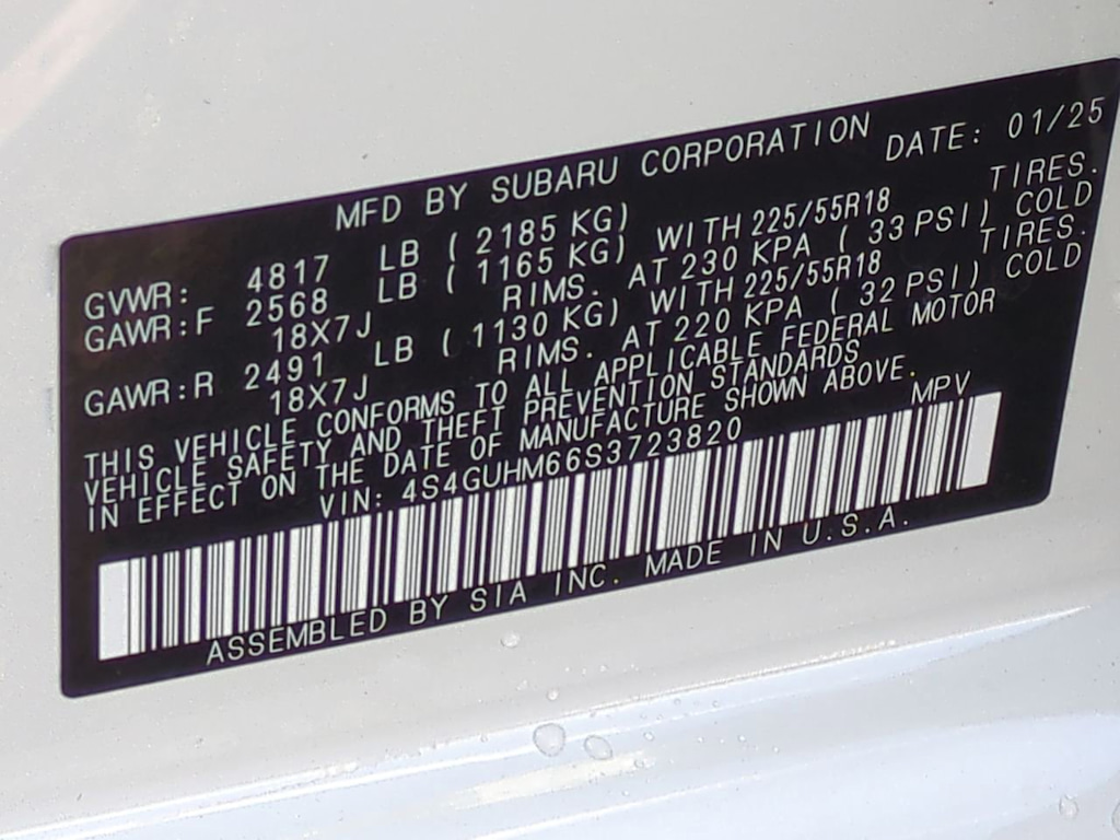 2025 Subaru Crosstrek Limited 20