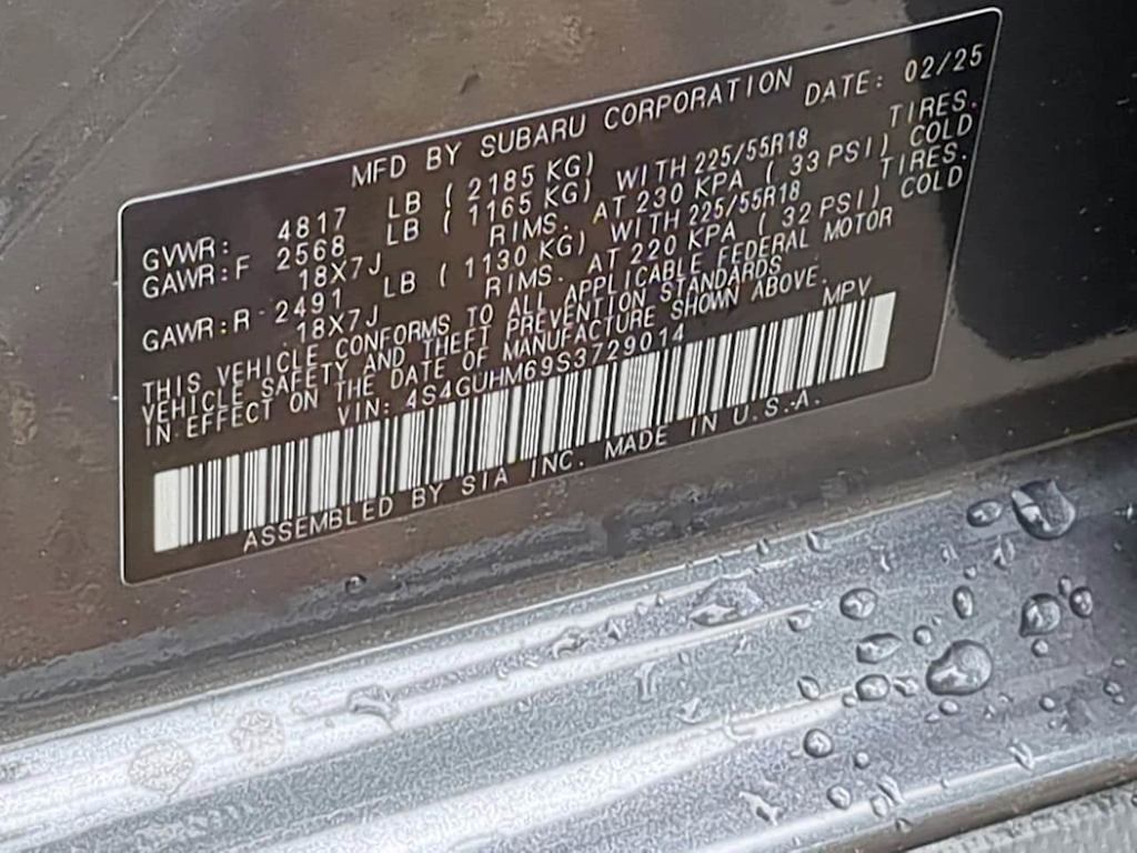 2025 Subaru Crosstrek Limited 20