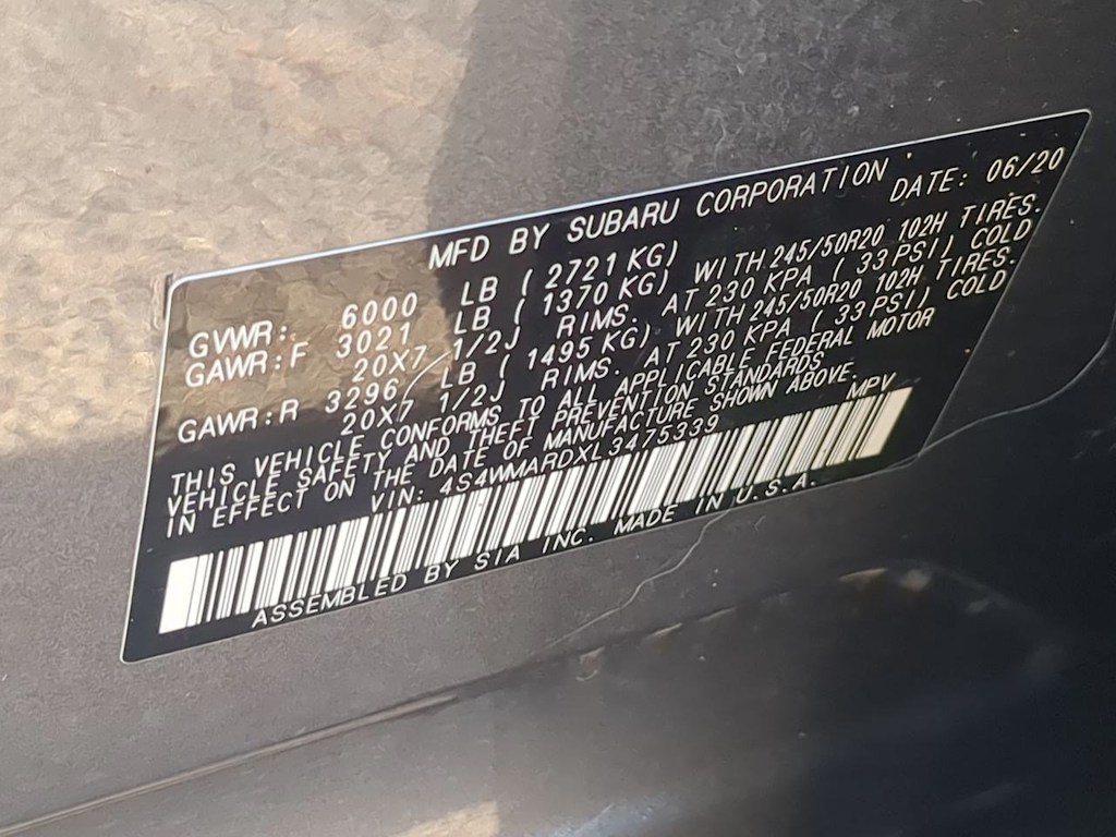 Thumbnail: 2020 Subaru Ascent - 20