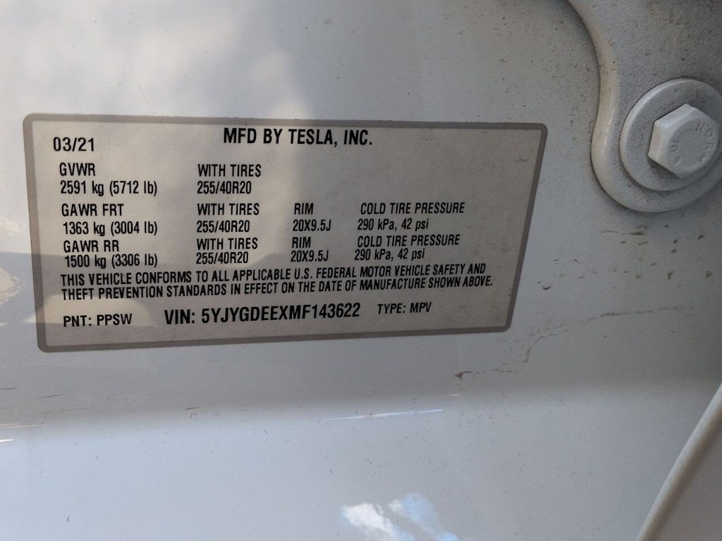 Thumbnail: 2021 Tesla Model Y - 15