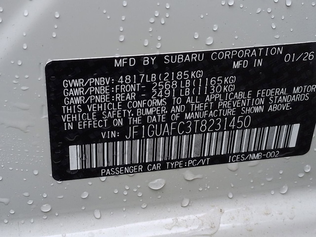Thumbnail: 2026 Subaru Impreza - 20