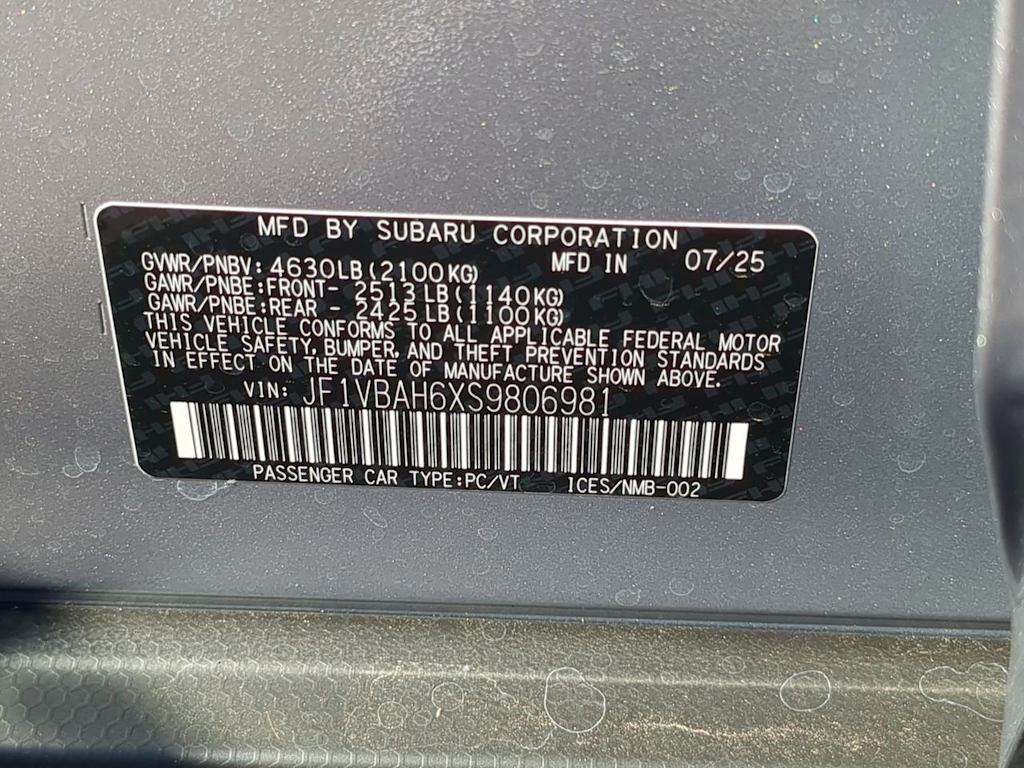 Thumbnail: 2025 Subaru WRX - 38