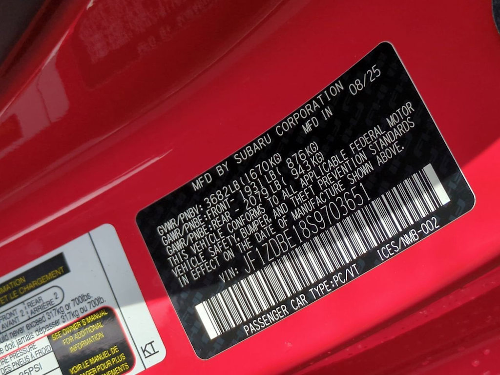 Thumbnail: 2025 Subaru BRZ - 18