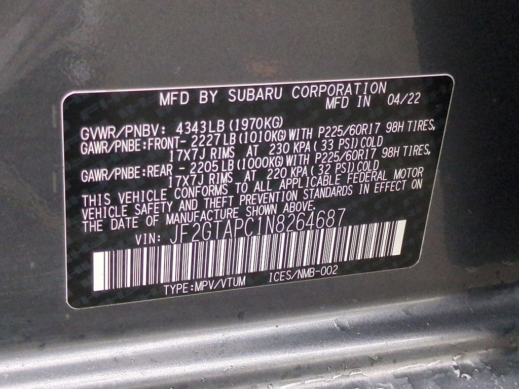 Thumbnail: 2022 Subaru Crosstrek - 20