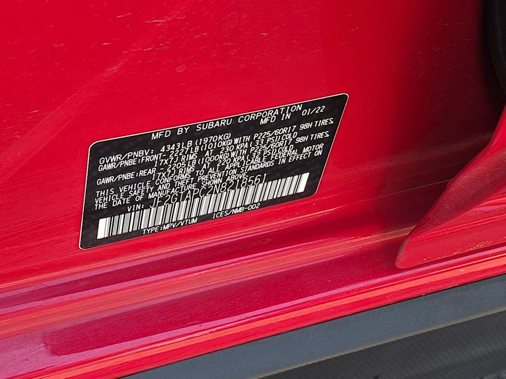Thumbnail: 2022 Subaru Crosstrek - 18