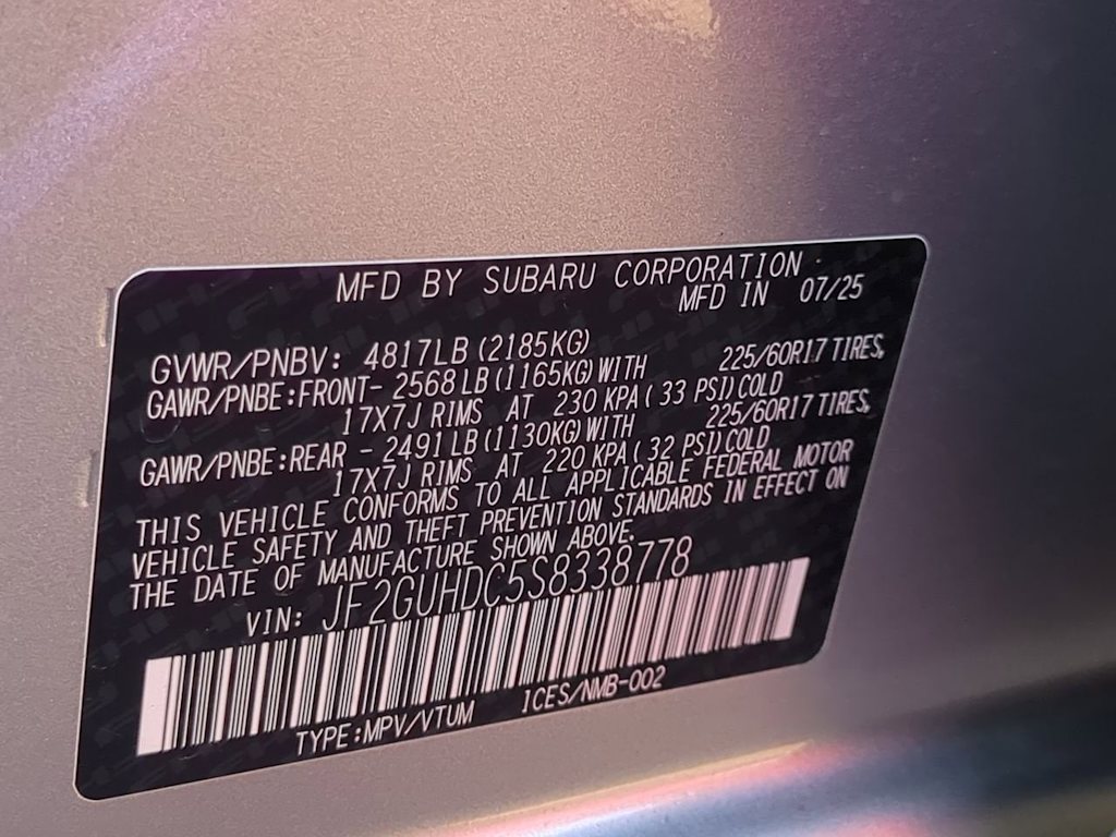 Thumbnail: 2025 Subaru Crosstrek - 18