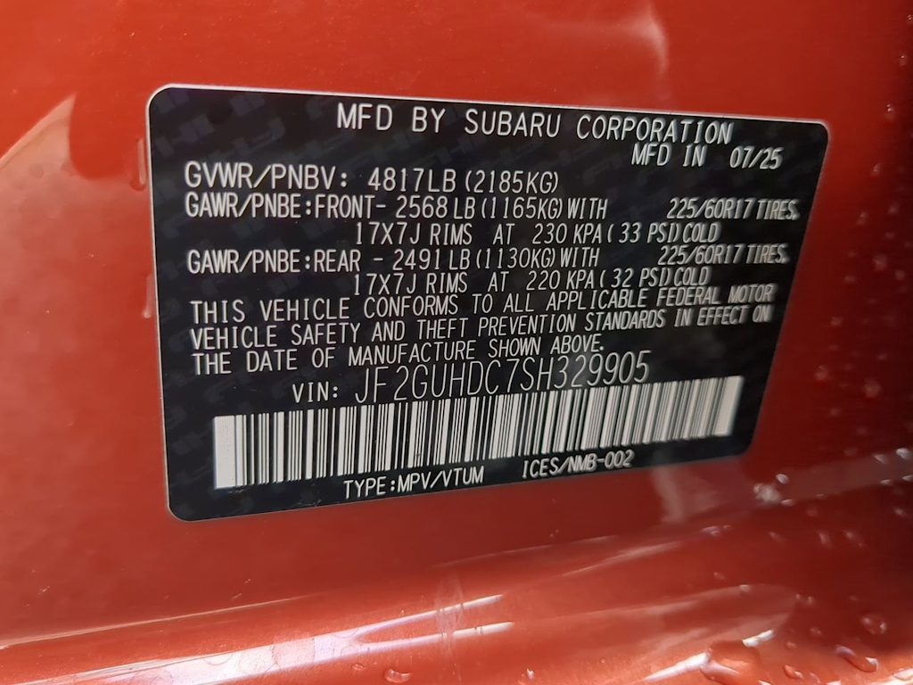 Thumbnail: 2025 Subaru Crosstrek - 18