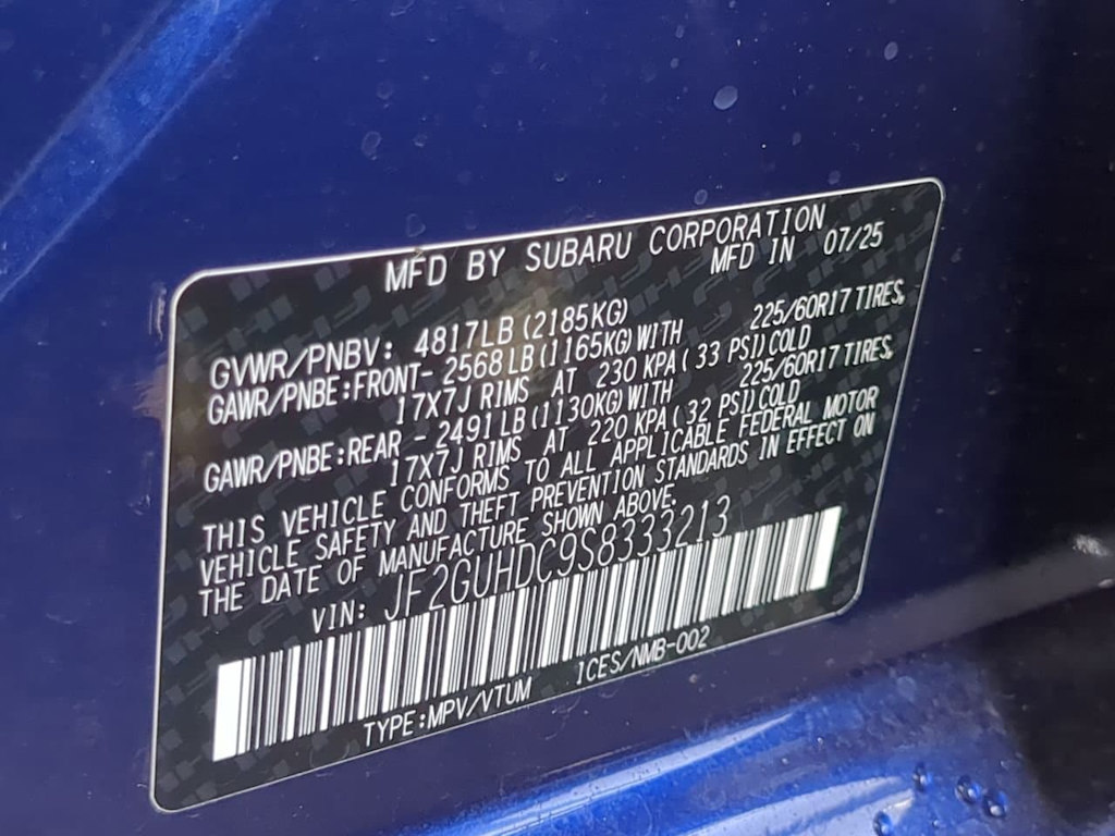 Thumbnail: 2025 Subaru Crosstrek - 19