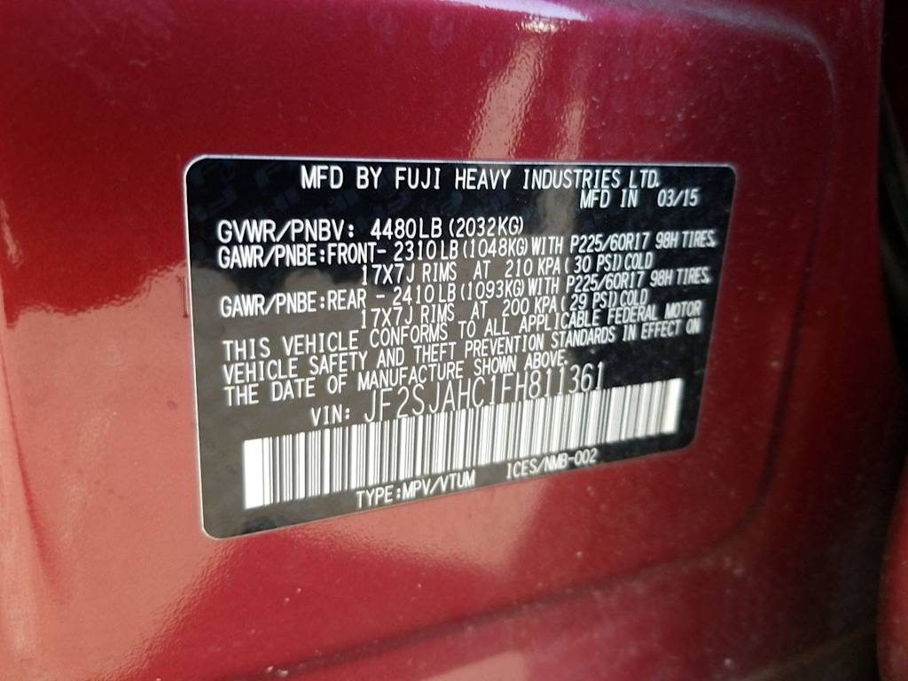 Thumbnail: 2015 Subaru Forester - 20