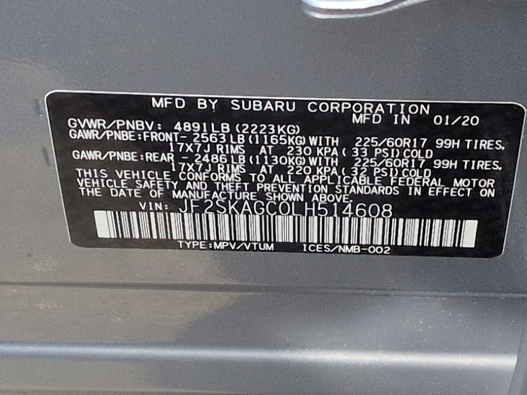 Thumbnail: 2020 Subaru Forester - 19