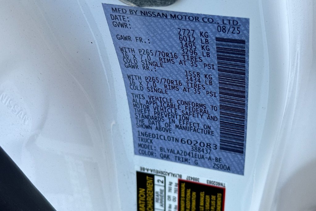 Thumbnail: 2026 Nissan Frontier - 16