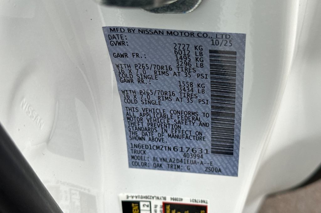 Thumbnail: 2026 Nissan Frontier - 16