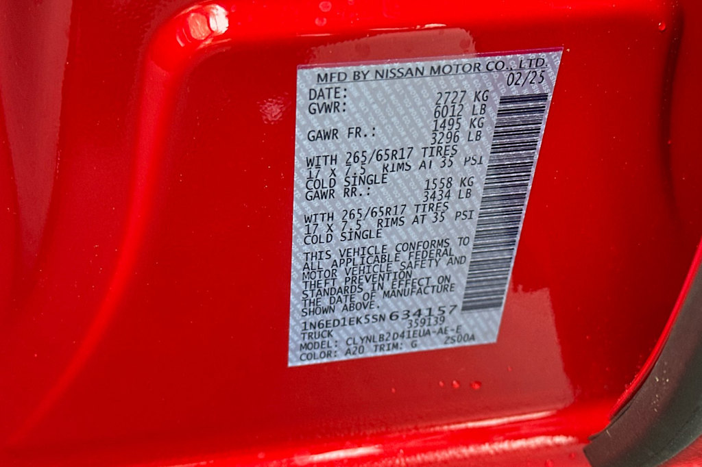 Thumbnail: 2025 Nissan Frontier - 14