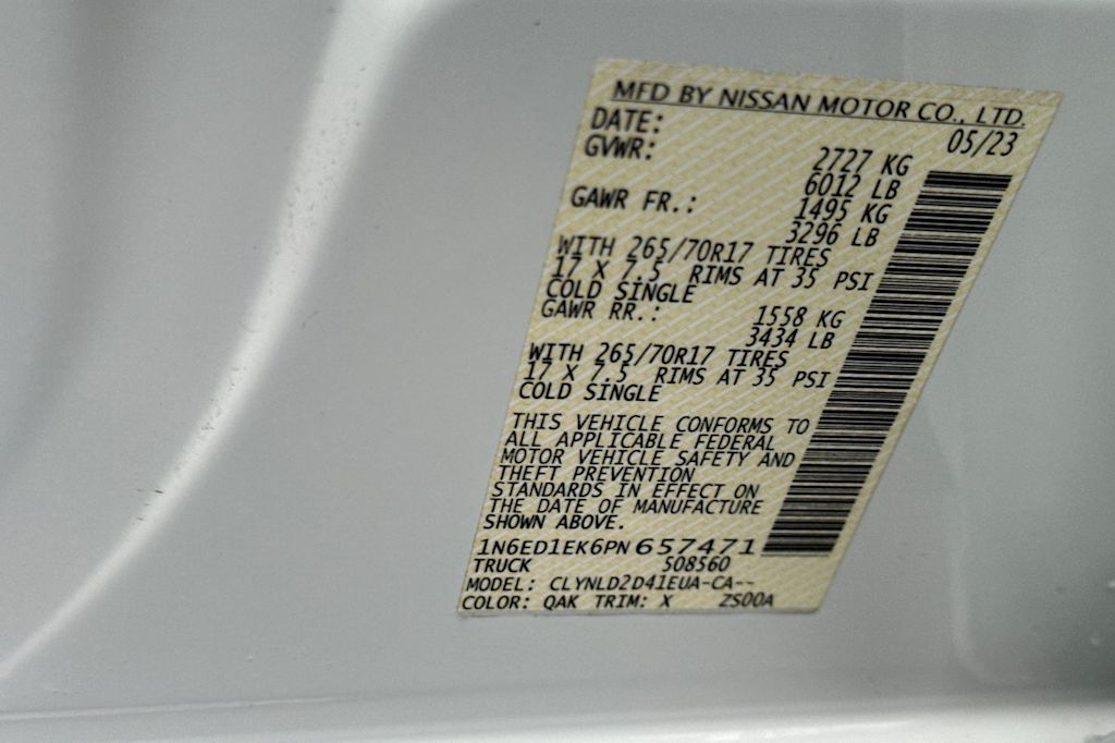 Thumbnail: 2023 Nissan Frontier - 16