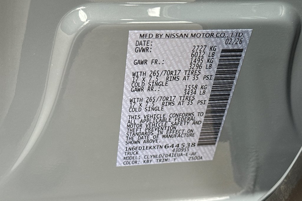 Thumbnail: 2026 Nissan Frontier - 15