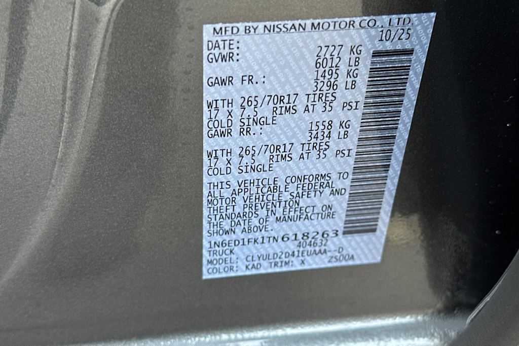 Thumbnail: 2026 Nissan Frontier - 15