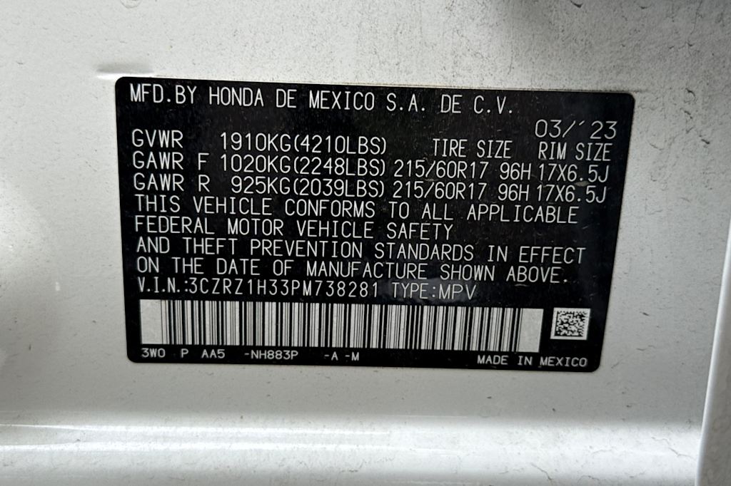 Thumbnail: 2023 Honda HR-V - 18