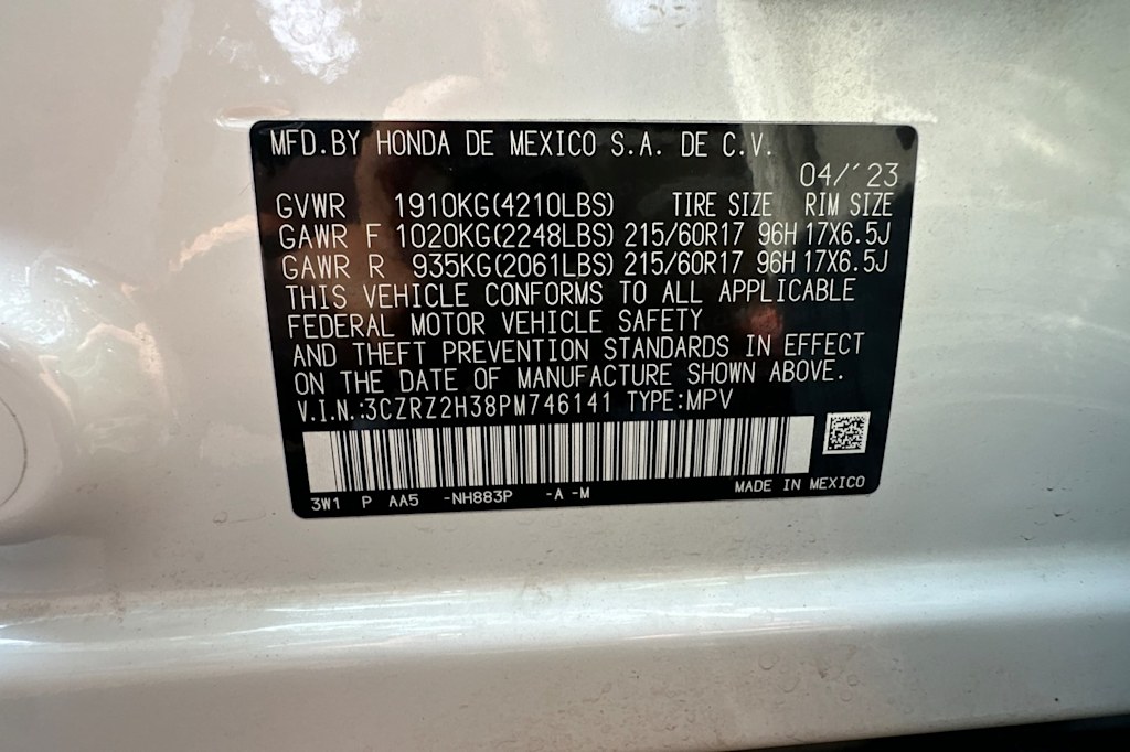 Thumbnail: 2023 Honda HR-V - 17