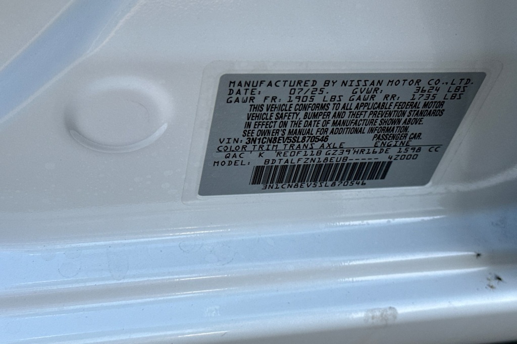 Thumbnail: 2025 Nissan Versa - 16