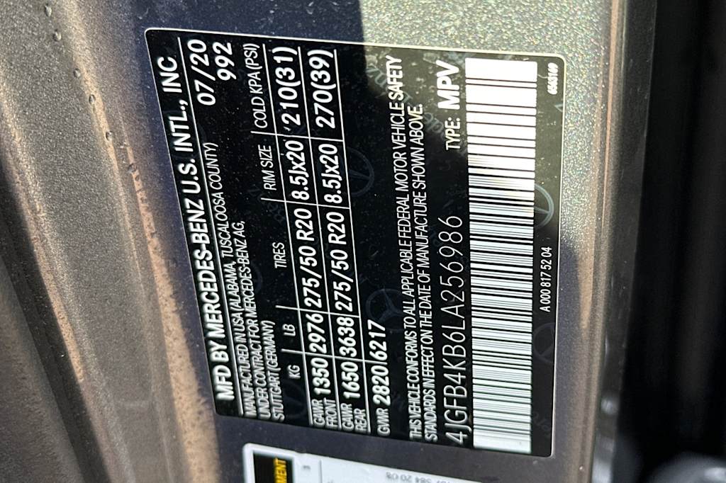 Thumbnail: 2020 Mercedes-Benz GLE - 16