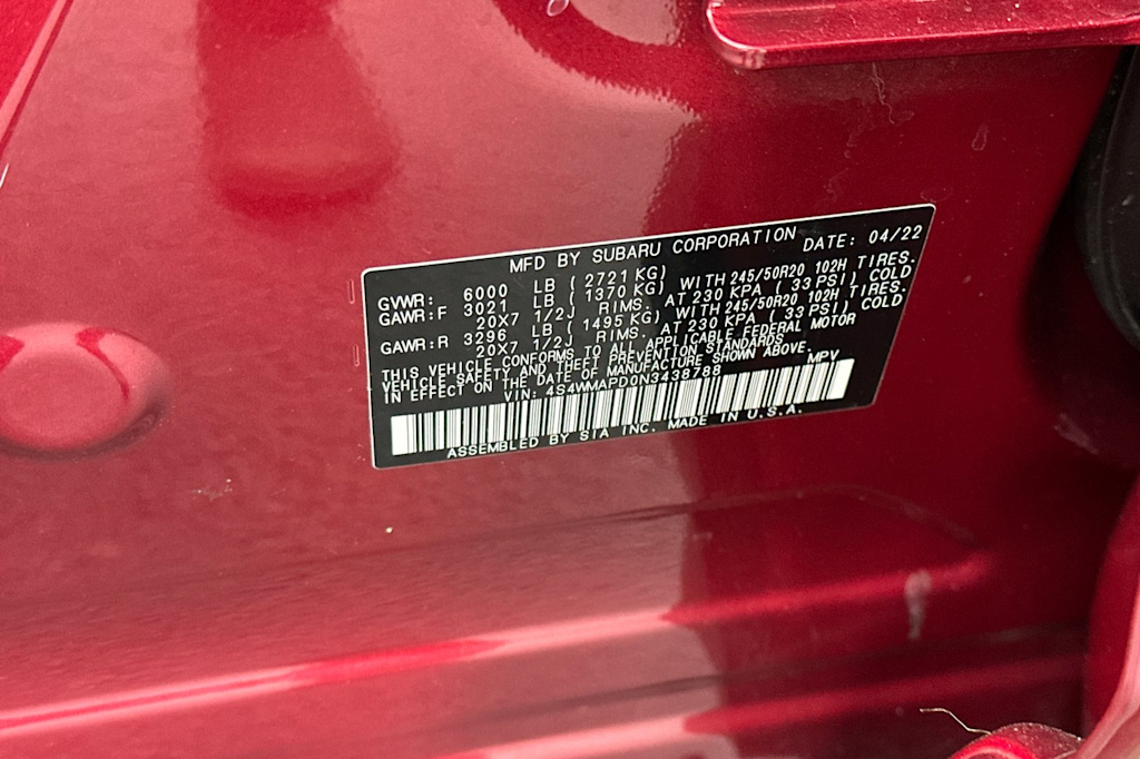 Thumbnail: 2022 Subaru Ascent - 17