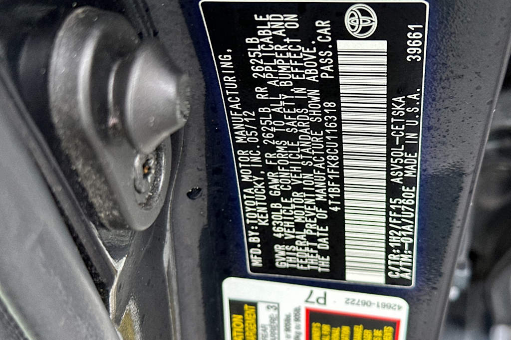 Thumbnail: 2012 Toyota Camry - 15