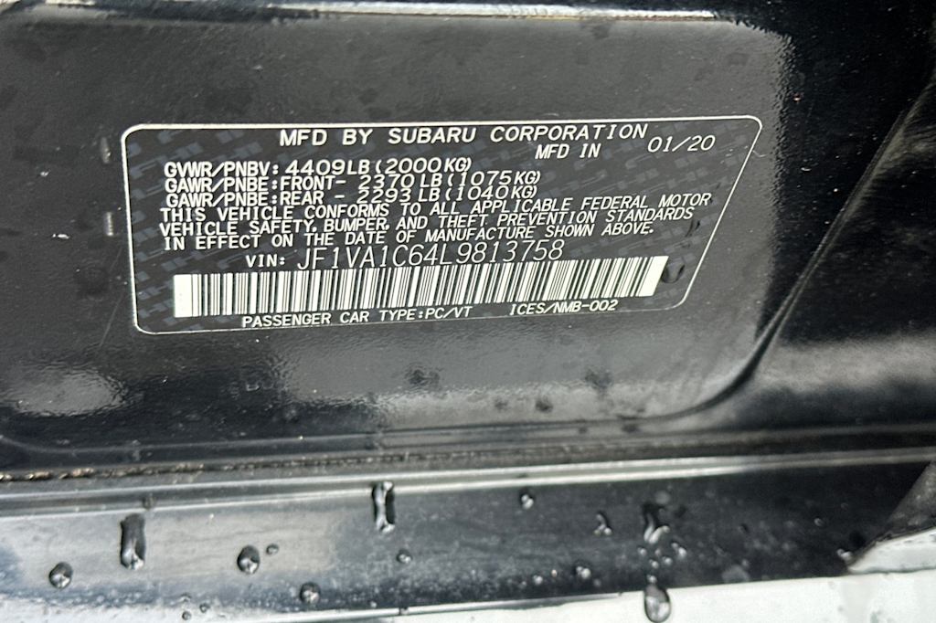 Thumbnail: 2020 Subaru WRX - 16