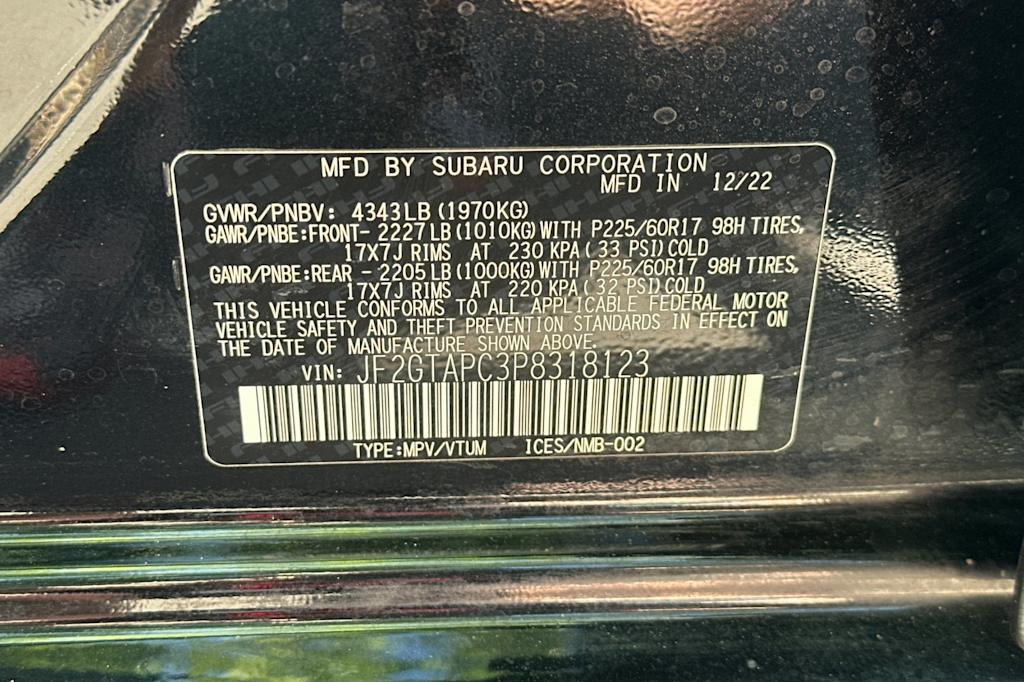 Thumbnail: 2023 Subaru Crosstrek - 17